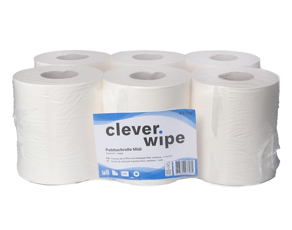 Papierwischtücher Midi Clever Wipe