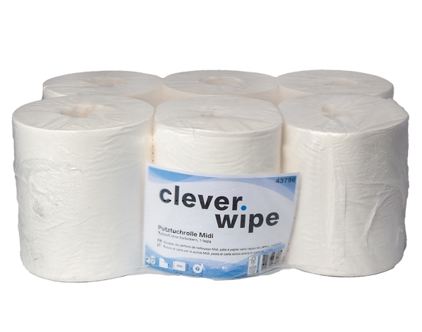 Papierwischtücher Midi Clever Wipe