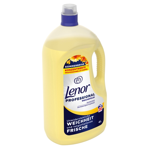 Lenor Professional Weichspüler Sommerbrise 200 WL