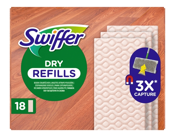 Swiffer Dry Wischtücher für Holz und Parkett