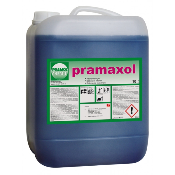 Pramaxol Intensivreiniger parfümiert, blau, flüssig, pH: 11,5 10 Liter - Webstar - Hygiene- und Verbrauchsartikel - Medizin- und Pflegeprodukte - Articles d’hygiène et consommables - Produits médicaux et de soins