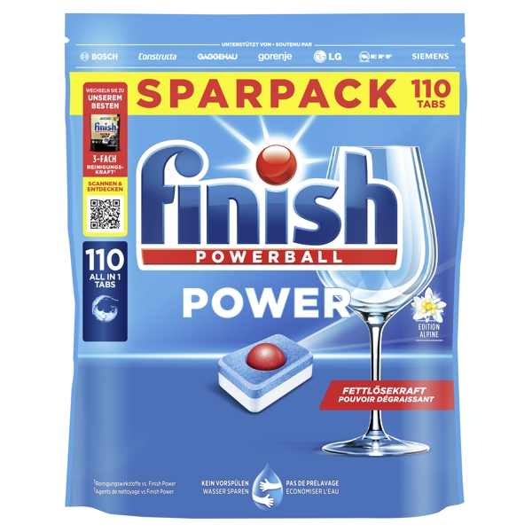 Finish Power Geschirrspültabs