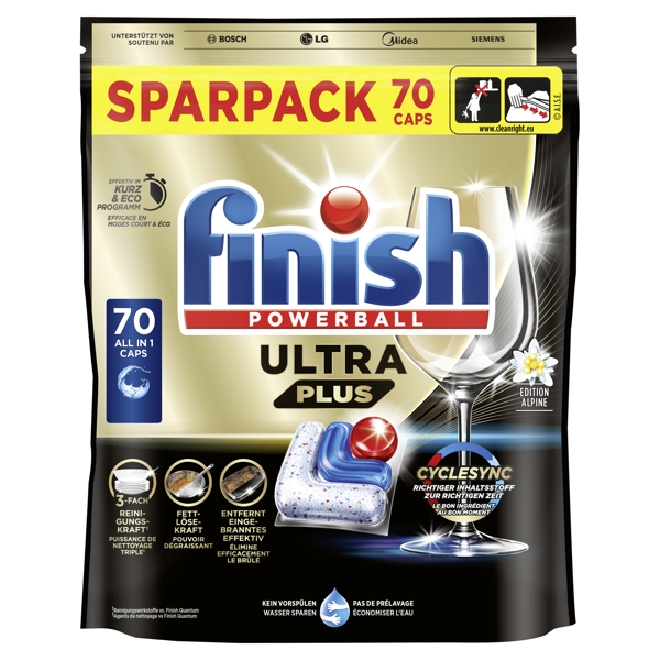 Finish Ultra Plus Geschirrspültabs