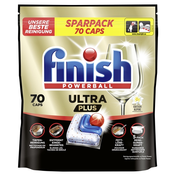 Finish Ultra Plus Spülmaschinencaps
