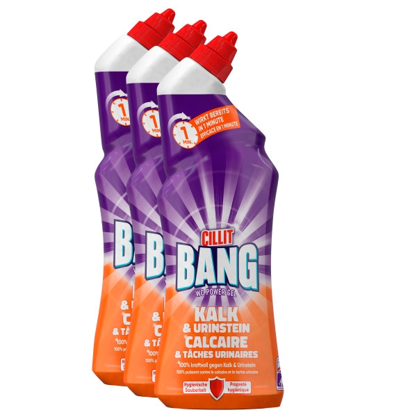 Cillit Bang WC Kraft Gel Kalk und Urinstein