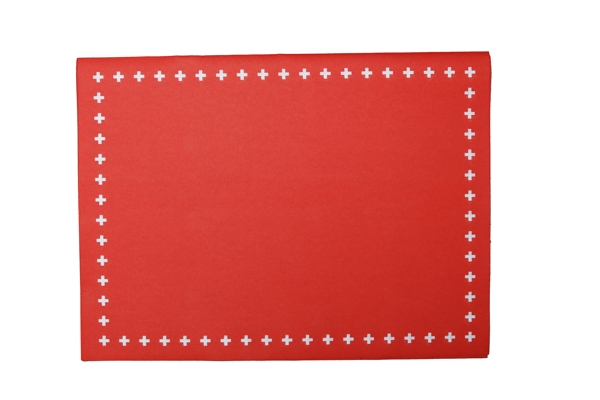 Linclass Tischset Airlaid, 30 × 40 cm, 65 g/m² kleine Schweizer Kreuze - Webstar - Hygiene- und Verbrauchsartikel - Medizin- und Pflegeprodukte - Articles d’hygiène et consommables - Produits médicaux et de soins