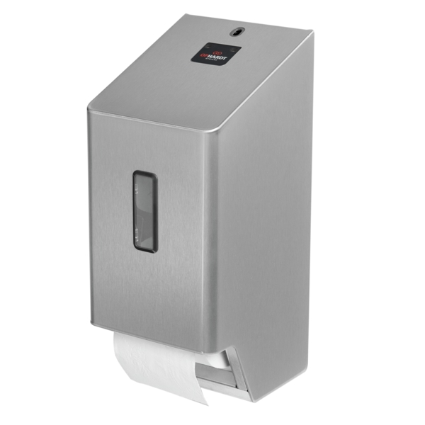 SanTRAL Plus TTU2E Steel Touch, WC-Papierspender, 2 Rollen