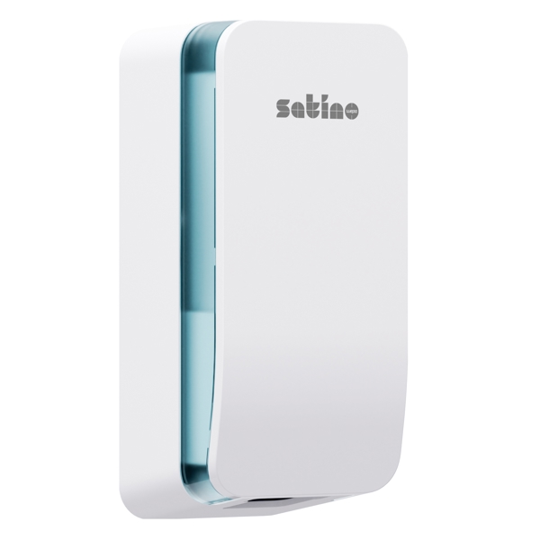 Satino Hyginity Clean&Care 1000 Seifenspender mit Sensor - SF1 System Kunststoff: B: 122 T: 118 H: 280 mm erhältlich mit Leihspendervertrag (es können Servicegebühren anfallen) weiss - Webstar - Hygiene- und Verbrauchsartikel - Medizin- und Pflegeprodukte - Articles d’hygiène et consommables - Produits médicaux et de soins