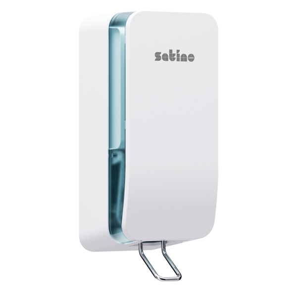 Satino Hyginity Clean&Care 1000 Seifenspender - SF1 System Kunststoff: B: 122 T: 118 H:311 mm erhältlich mit Leihspendervertrag (es können Servicegebühren anfallen) weiss - Webstar - Hygiene- und Verbrauchsartikel - Medizin- und Pflegeprodukte - Articles d’hygiène et consommables - Produits médicaux et de soins
