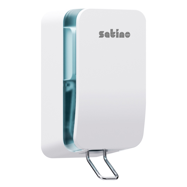 Satino Hyginity Clean&Care 500 Seifenspender - SF2 System Kunststoff: B: 122 T: 118 H:261 mm erhältlich mit Leihspendervertrag (es können Servicegebühren anfallen) weiss - Webstar - Hygiene- und Verbrauchsartikel - Medizin- und Pflegeprodukte - Articles d’hygiène et consommables - Produits médicaux et de soins