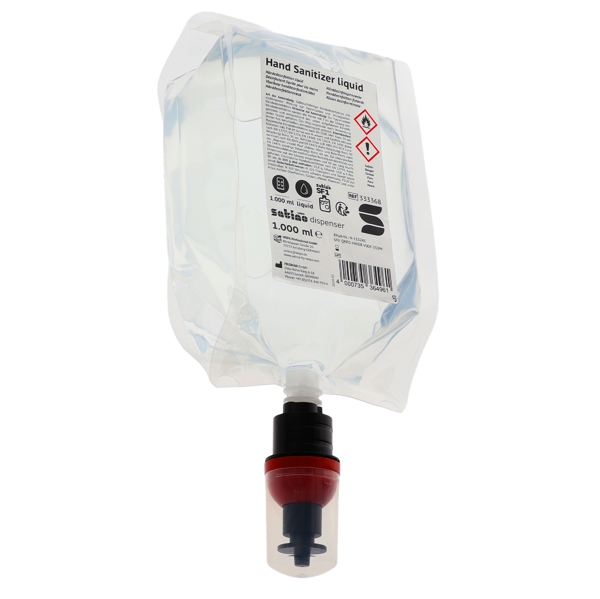 Händedesinfektion 1lt flüssig Satino transparent SF1 System - Webstar - Hygiene- und Verbrauchsartikel - Medizin- und Pflegeprodukte - Articles d’hygiène et consommables - Produits médicaux et de soins