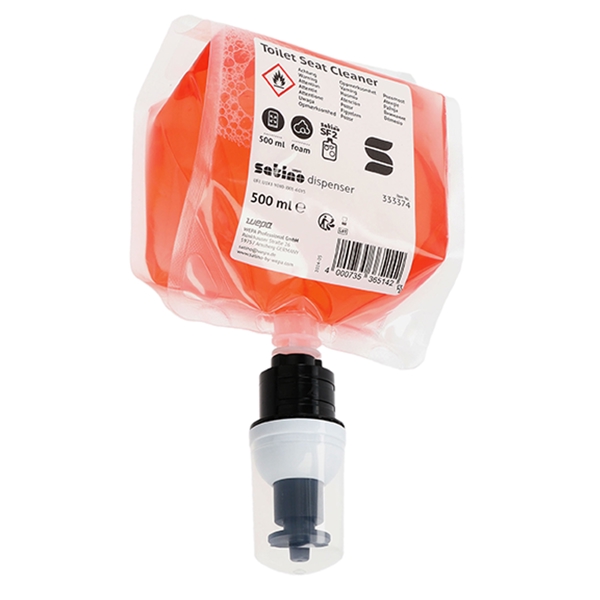 Toilettensitzreinig. 500ml, Satino Rot SF2 System - Webstar - Hygiene- und Verbrauchsartikel - Medizin- und Pflegeprodukte - Articles d’hygiène et consommables - Produits médicaux et de soins