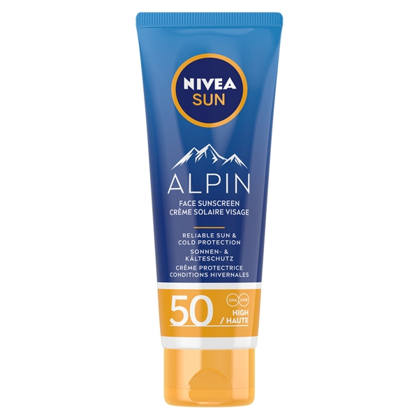 NIVEA Sun, Alpin Gesichtscreme LSF 50 50ml - Webstar - Hygiene- und Verbrauchsartikel - Medizin- und Pflegeprodukte - Articles d’hygiène et consommables - Produits médicaux et de soins