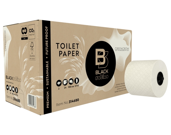 Satino GreenGrow Compact Toilettenpapier Grossrolle - JT3 System