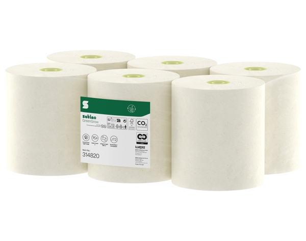 Satino GreenGrow Toilettenpapier Maxi Jumbo - JT2 System