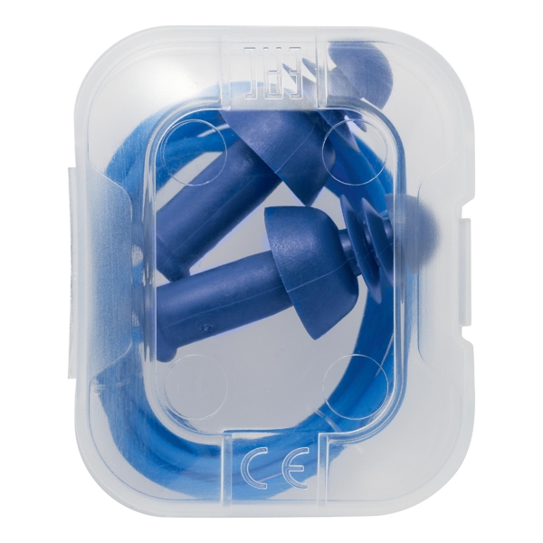 Mehrweg-Gehörschutzstöpsel, whisper+ detec, blau, mit Kordel