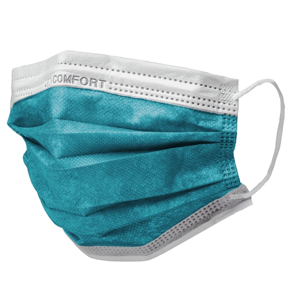 OP Maske Typ IIR 3-Lagig blau