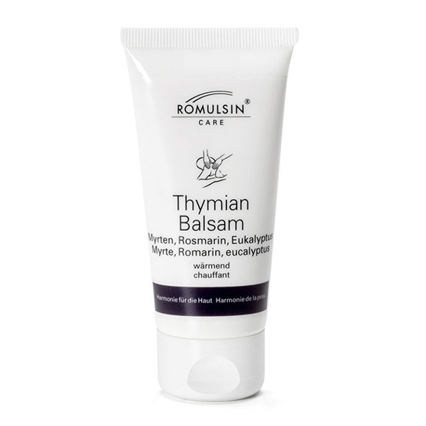 ROMULSIN Thymian Balsam Myrten, Rosmarin, Eukalyptus, wärmend 50ml - Webstar - Hygiene- und Verbrauchsartikel - Medizin- und Pflegeprodukte - Articles d’hygiène et consommables - Produits médicaux et de soins
