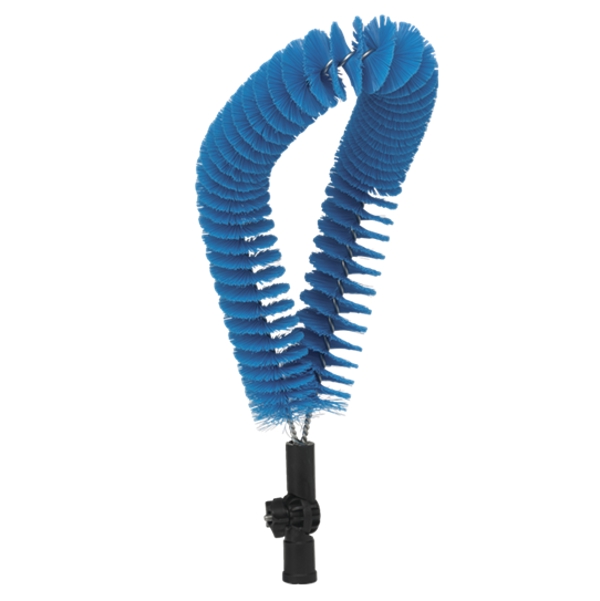 Vikan Rohrbürste medium für Aussenreinigung blau