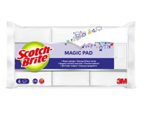 3M Magic Pad 15 × 8 × 4,5 cm weiss - Webstar - Hygiene- und Verbrauchsartikel - Medizin- und Pflegeprodukte - Articles d’hygiène et consommables - Produits médicaux et de soins
