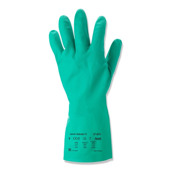 Chemiehandschuh Alphatec Solvex 37-675 Grösse XL Nr. 9 - Webstar - Hygiene- und Verbrauchsartikel - Medizin- und Pflegeprodukte - Articles d’hygiène et consommables - Produits médicaux et de soins