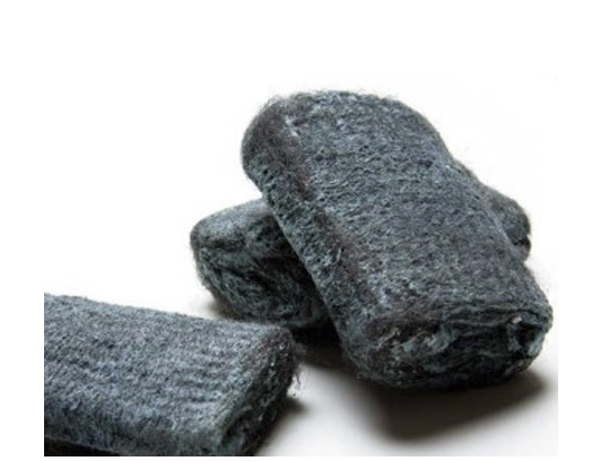 Seifenkissen aus Stahlwolle