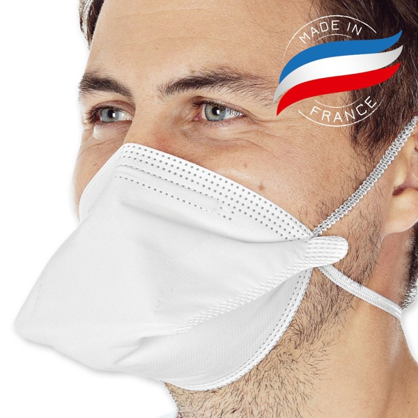 Atemschutzmaske FFP3 PP Vlies ohne Ventil weiss Nackenband 4 x 25 Stück - Webstar - Hygiene- und Verbrauchsartikel - Medizin- und Pflegeprodukte - Articles d’hygiène et consommables - Produits médicaux et de soins
