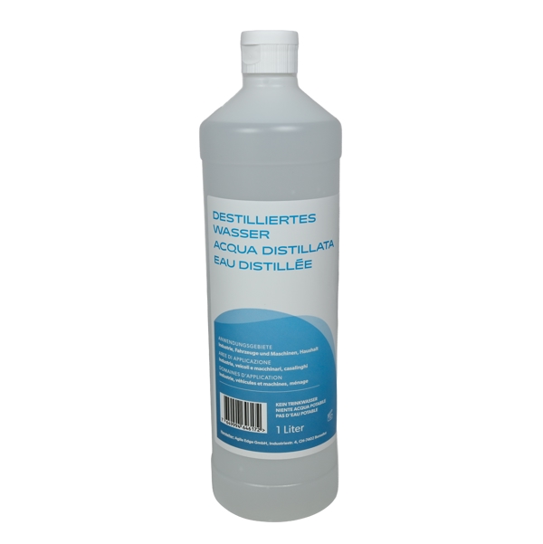 Destilliertes Wasser