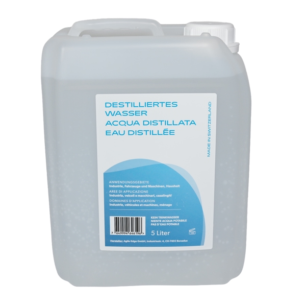 Destilliertes Wasser