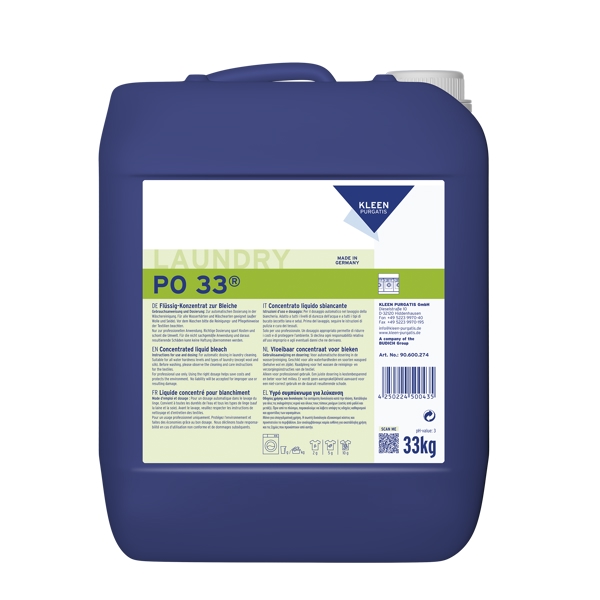 Kleen Purgatis PO33 Bleichmittel auf Sauerstoffbasis
