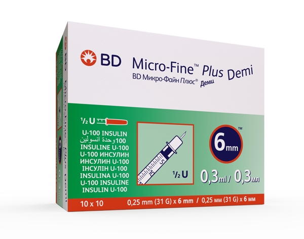BD Micro-Fine+ U100