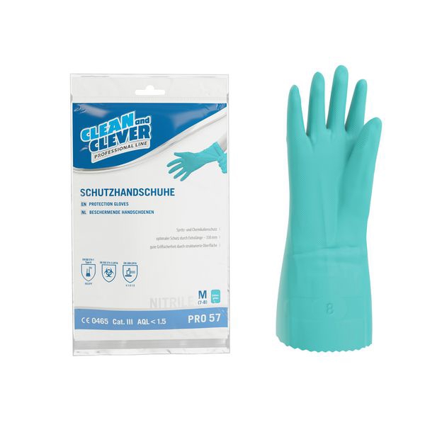 CLEAN and CLEVER Nitril- Schutzhandschuhe PRO 57