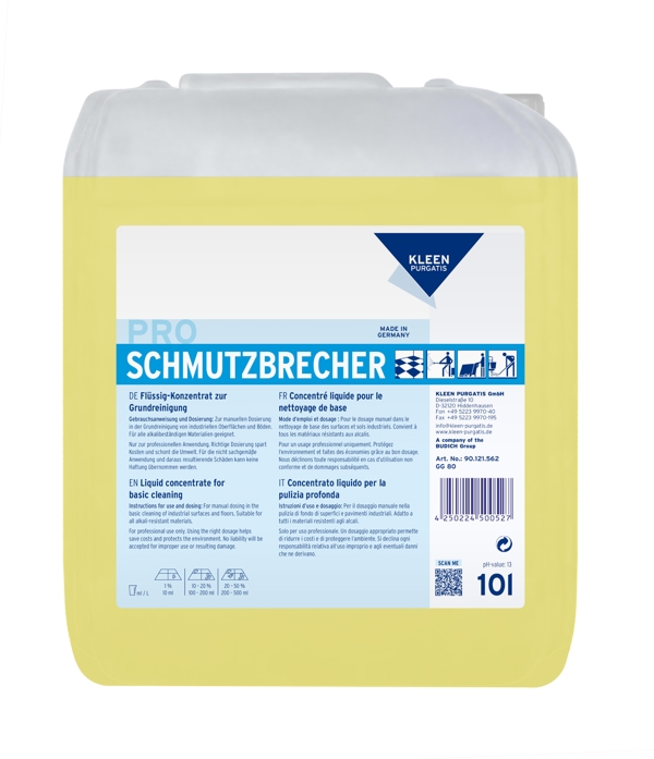 Kleen Purgatis SCHMUTZBRECHER Industrie- und Automatenreiniger