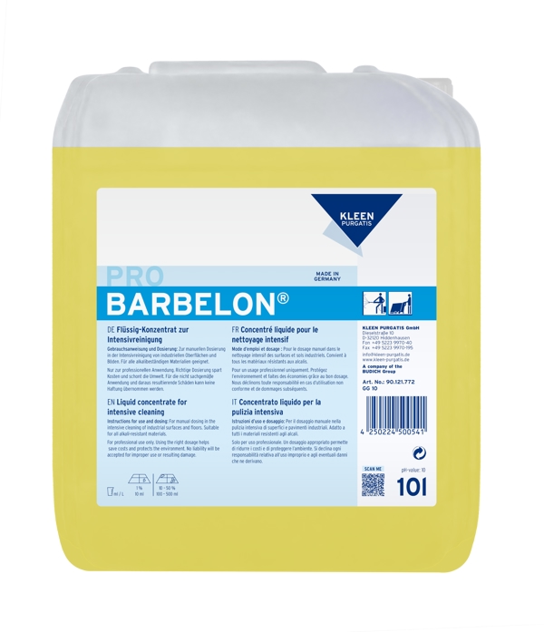 Kleen Purgatis BARBELON Indstrie- und Automatenreiniger