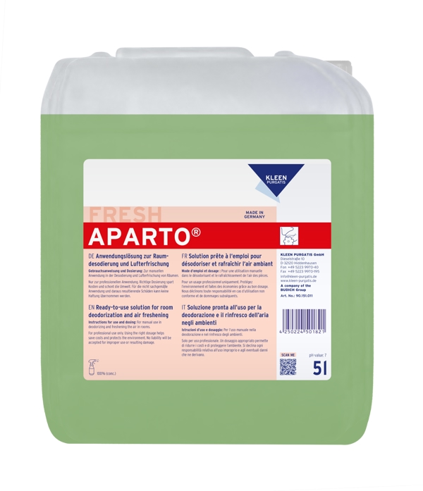 Kleen Purgatis APARTO Raumdesodorierung und Lufterfrischer