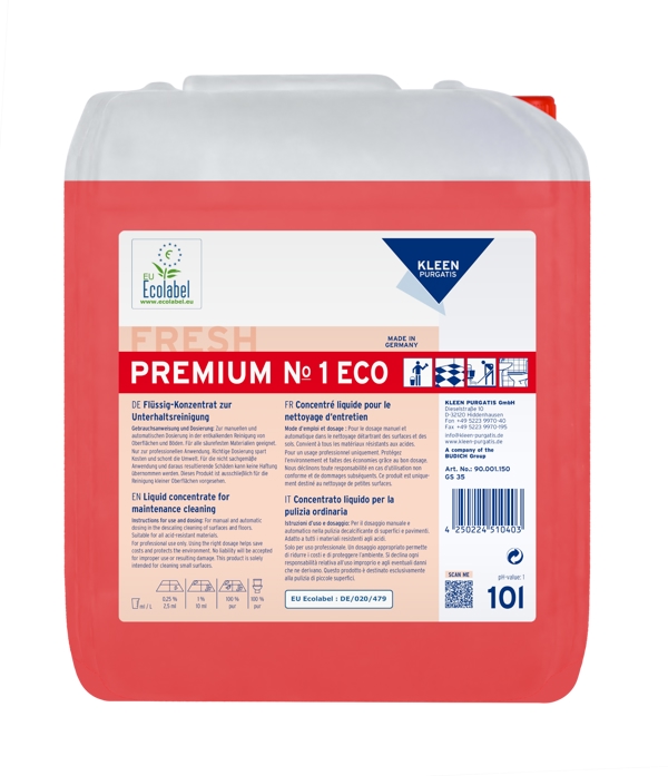 Kleen Purgatis Premium NO.1 ECO Sanitärunterhaltsreiniger