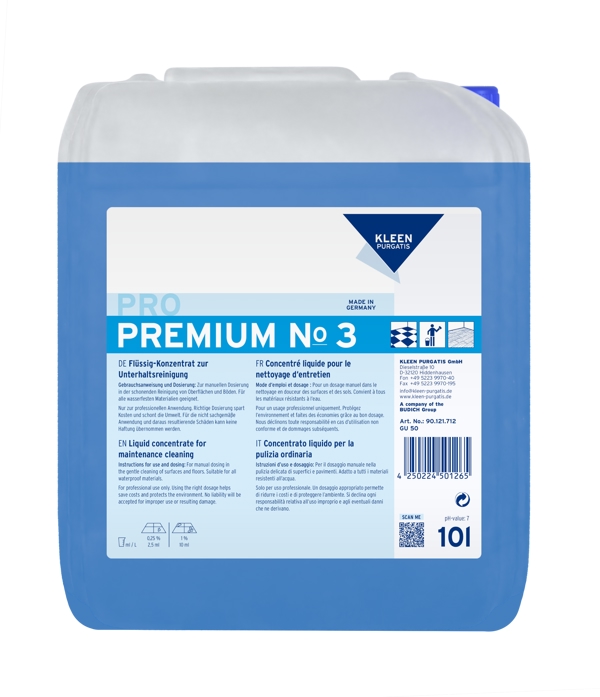Kleen Purgatis PREMIUM NO.3 Unterhaltsreiniger