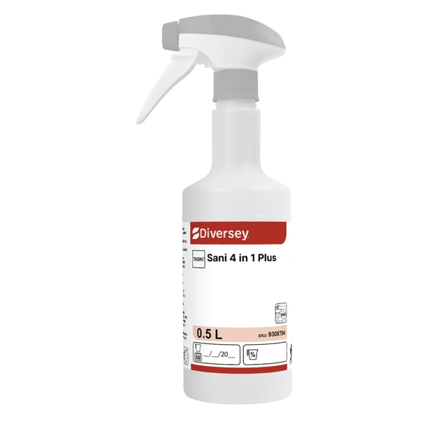TASKI Sani 4 in 1 Plus Sprühflasche leer 500 ml - Webstar - Hygiene- und Verbrauchsartikel - Medizin- und Pflegeprodukte - Articles d’hygiène et consommables - Produits médicaux et de soins