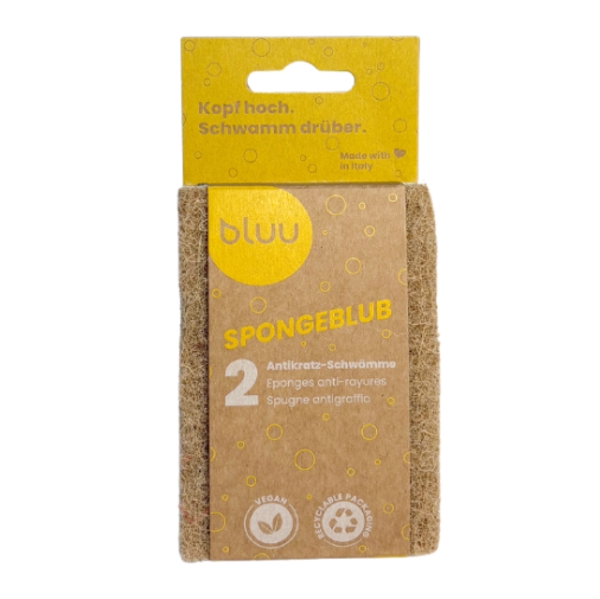 bluu Antikratz-Schwamm spongeblub