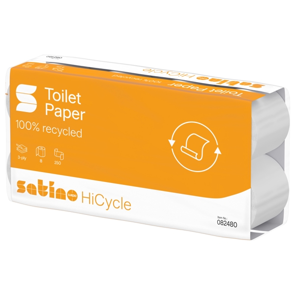 Satino HiCycle Toilettenpapier Kleinrollen - MT1 System