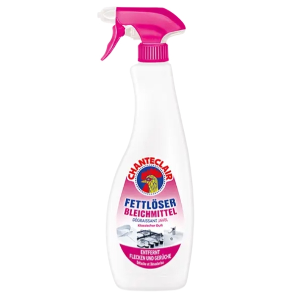Chanteclair Fettlöser mit Bleichmittel
