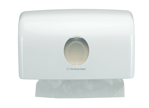 Kimberly-Clark Handtuchspender Aquarius klein – C- u. V-Falzung