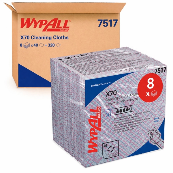 Wischtuch Wypall X70