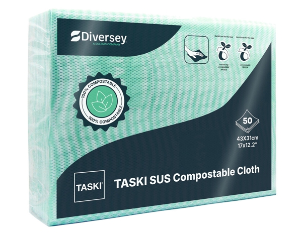 TASKI SUS kompostierbares Tuch