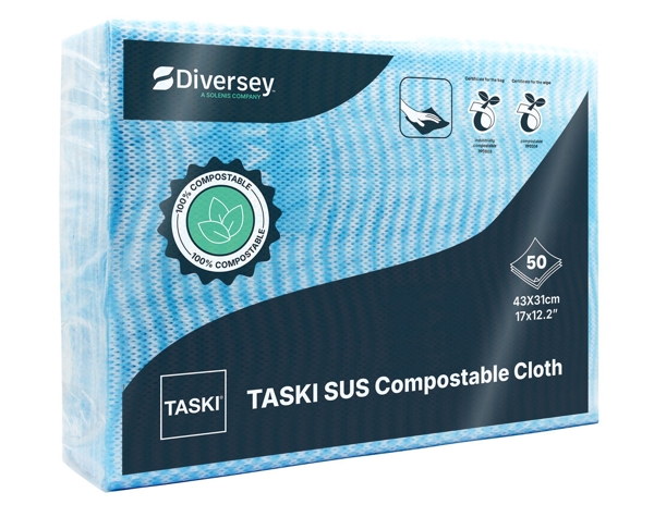 TASKI SUS kompostierbares Tuch