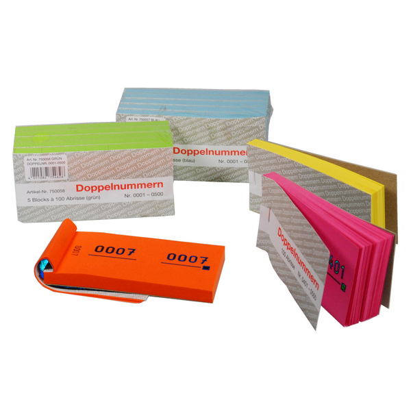 Doppelnummern-Block 1 - 500
