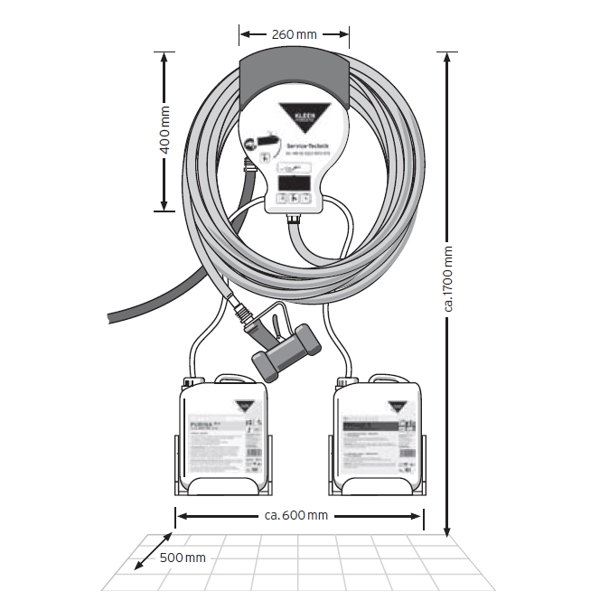 Kleen Purgatis KRD Schlauchsystem