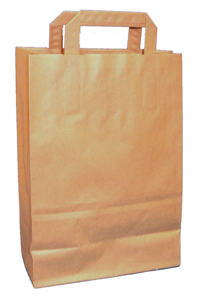 Tragtaschen Kraft-Papier, mit Klotzboden, braun, 31 × 22 cm + 11 cm, 100 g/m² - Webstar - Hygiene- und Verbrauchsartikel - Medizin- und Pflegeprodukte - Kiosk- und Shopartikel - Fun Food Service - Schweiz - Articles d’hygiène et consommables - Produits médicaux et de soins - Produits de kiosque et de magasin - Fun Food Service - Suisse