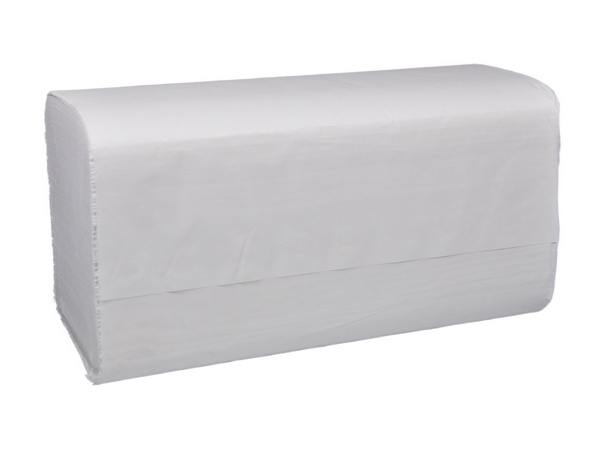 Handtuch V-Falzung, Zellstoff, 2-lagig, weiss, 24 × 21,5 cm, Tiefe gefaltet 10,5 cm, 266 Blatt - Webstar - Hygiene- und Verbrauchsartikel - Medizin- und Pflegeprodukte - Kiosk- und Shopartikel - Fun Food Service - Schweiz - Articles d’hygiène et consommables - Produits médicaux et de soins - Produits de kiosque et de magasin - Fun Food Service - Suisse