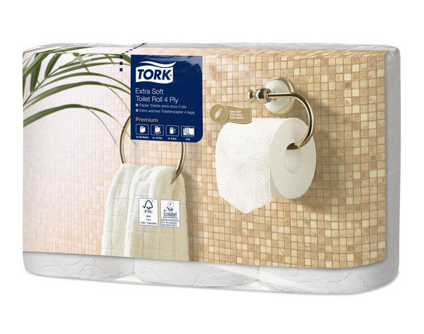 Tork Premium Toilettenpapier Kleinrollen - T4 System